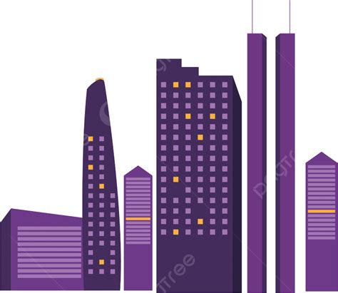 รูปการ์ตูนสีอาคารสูง Png วัสดุ Png อาคารสูง องค์ประกอบของการตั้งค่า