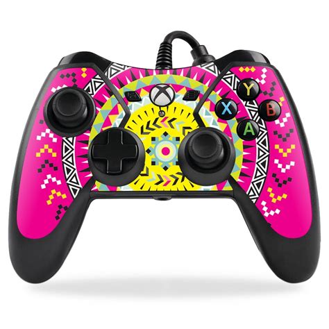 Skin Decal Wrap Compatible With Powera Pro Ex Xbox One Controller Pink