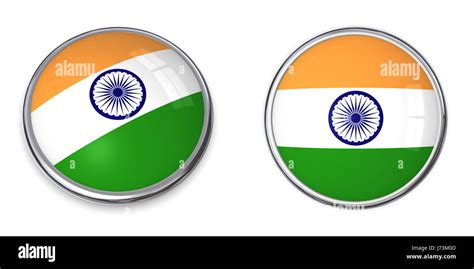 Round About India Flag Button Banner Pin Sticker Indian Stickers Travel