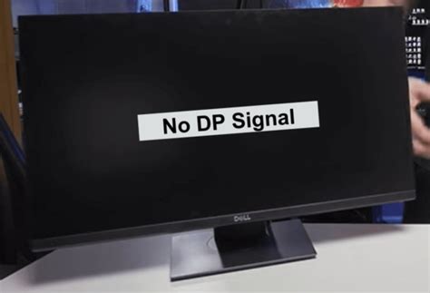 dp signal   device dell monitor  easy fixes