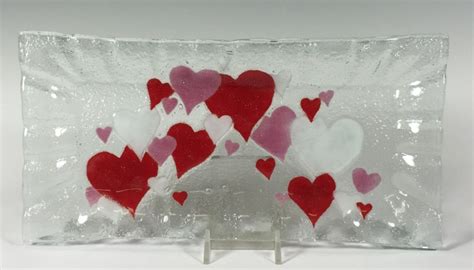 Pin by Lee Hartlen's Glass Collection on Glass Hearts | Fused glass dishes, Fused glass, Glass gifts