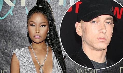 Nicki Minaj Confirms She S Dating Rapper Eminem In Instagram Post Daily Mail Online