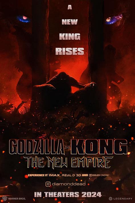 Godzilla X Kong The New Empire Poster By Diamonddead Art Rmonsterverse