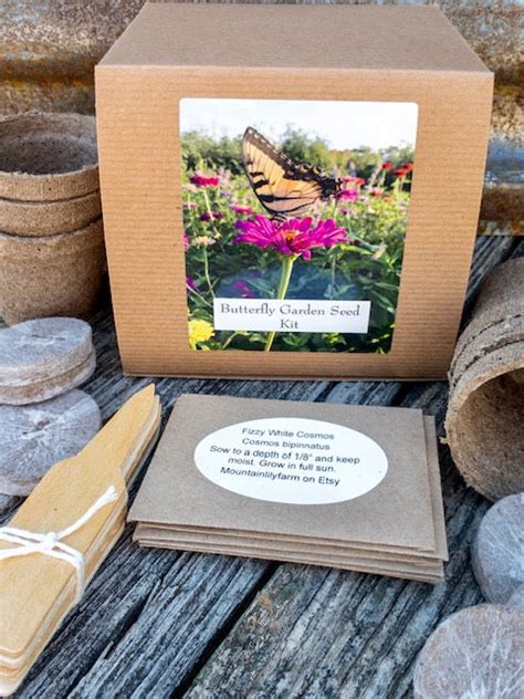 Butterfly Garden Kit Easy To Grow Nectar And Host Plants For Butterfl