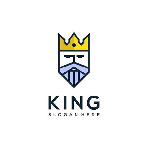 Premium Vector King Logo Design