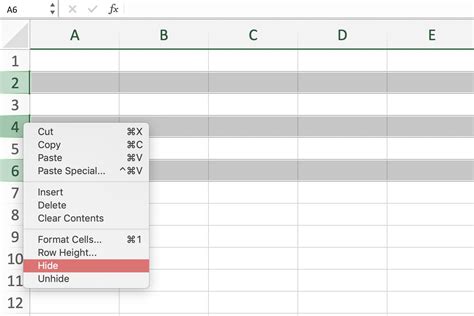 Select multiple columns by clicking and dragging over the column headers. Hide and Unhide Columns, Rows, and Cells in Excel