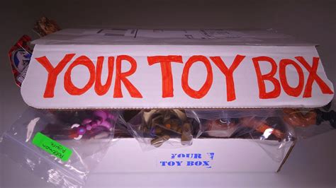 Opening Your Toy Box Subscription Box 2 August 2015 Youtube