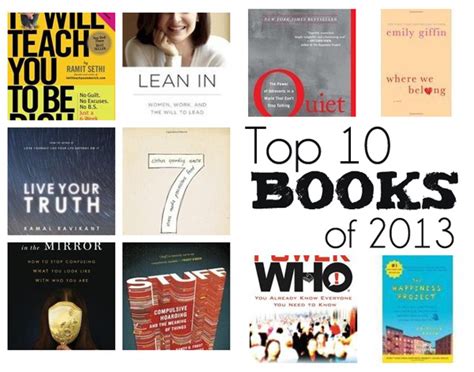 Top 10 Books I Read In 2013 Genpink