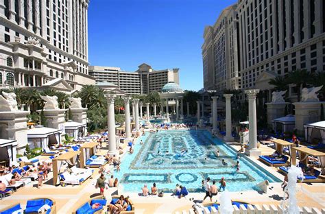 The Best Pools In Vegas Venetian Caesers And More