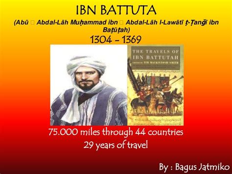 Ibn Battuta Presentation