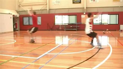 Defensive Footwork Drill Basketball Youtube