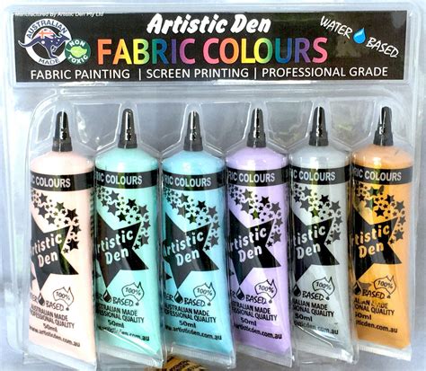 Fabric Paint Kit Perfect For Professionals And Students Free Postage