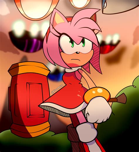 Amy Rose Leader Of The Restoration By Kitarehamakura On Deviantart