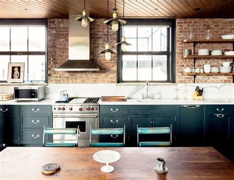 This custom made industrial cabinet would work great as a kitchen island, bar cart or any other storage cabinet. 6 Drool-Worthy Celebrity Kitchens | Industrial style ...