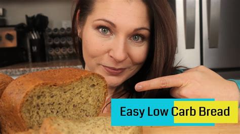 Low Carb Bread Keto Bread Recipe In Bread Machine Easy To Make Youtube