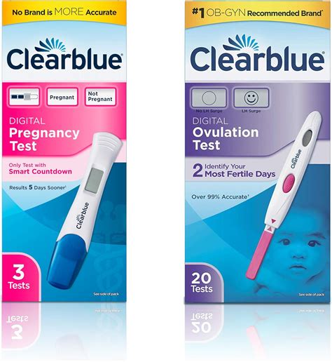 Clearblue Digital Ovulation Test 20 Ovulation Tests With Pregnancy Test With Smart Countdown 3