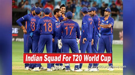 T20 World Cup 2022 Know Team Indias Squad Standby Players And Much More
