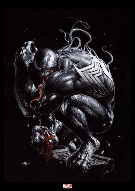 Venom By Gabriele Dellotto Marvel Art Badass Art Spiderman Art