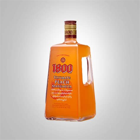1800 Ultimate Peach Margarita 175l Bottle Famous Liquors