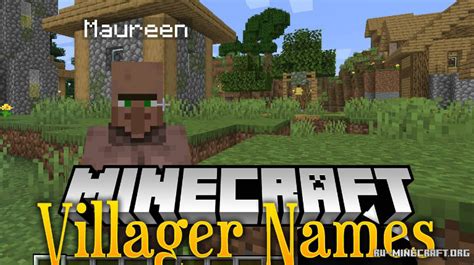 Скачать Villager Names для Minecraft 1165