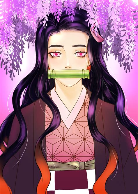 Nezuko Fanart Drawing At Fanart Images And Photos Finder
