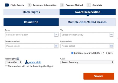How To Use The Ana Search Tool For Awards With United And Other Star