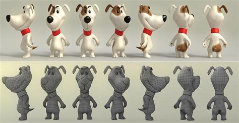 3д персонаж - Поиск в Google | Cartoon dog, Dog design, Dog character