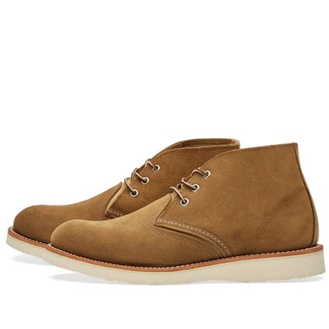 Red Wing 3149 Heritage Work Chukka Olive Mohave End
