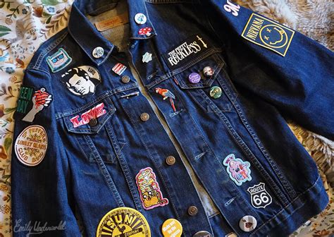 My Denim Jacket Pins And Patches