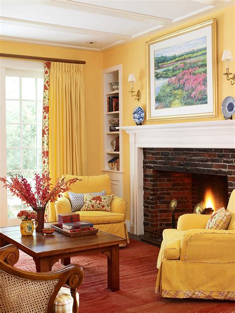 New Home Interior Design Decorating In Yellow