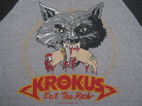 Original KROKUS 1983 Tour T SHIRT Jersey | Etsy | Vintage rock shirt ...