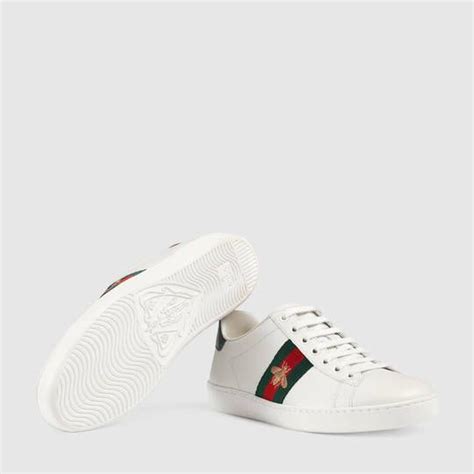 Ace Embroidered Low Top Sneaker Gucci Womens Sneakers