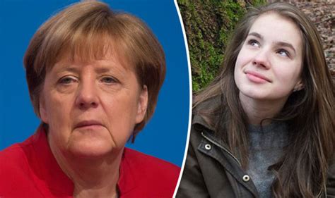 Maria Ladenburger Angela Merkel Dismisses Migrant Murder Of Eu