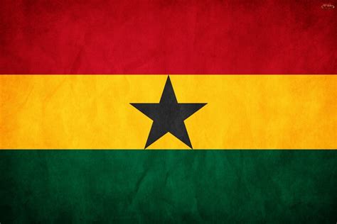 Ghana Flaga Państwa Tapetytjapl