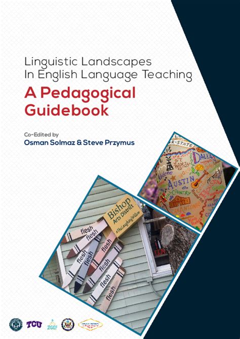 Linguistic Landscapes In English Language Teaching A Pedagogical Guidebook