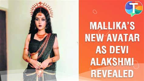 Mallika Singhs New Avatar As Devi Alakshmi Revealed Radhakrishn Youtube