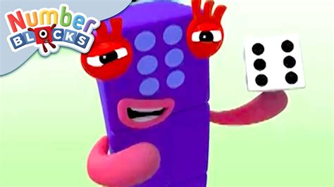Numberblocks Roll The Dice With Six Learn To Count Youtube
