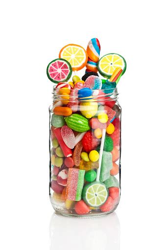 Candy Jar On White Background Stock Photo Download Image Now Istock
