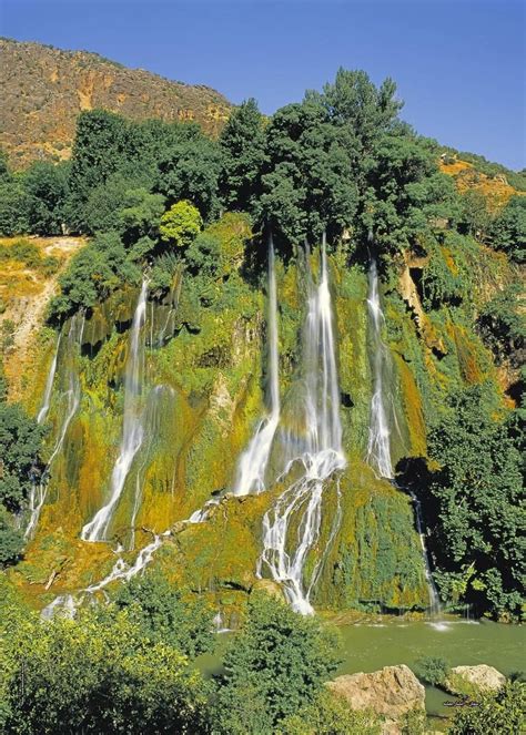 Bishe Waterfall Iran Culture