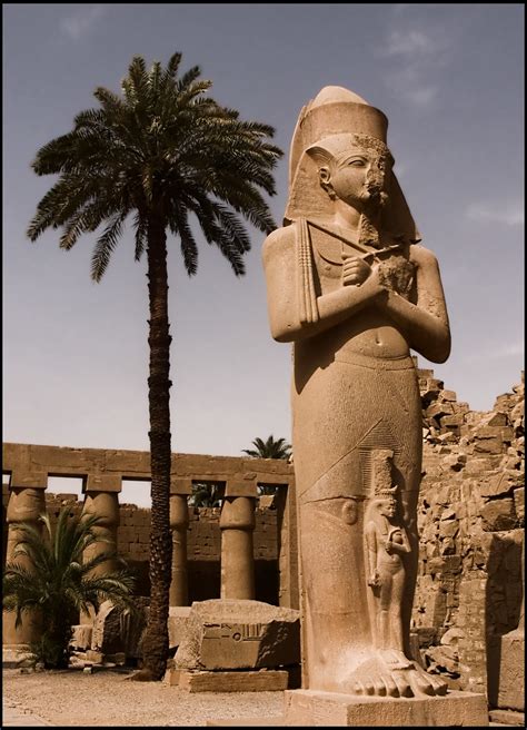 Ramses Ii En Karnak Coloso De Ramses Ii Algunos Textos Af Flickr