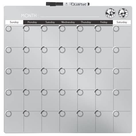 Magnetic Calendar Dry Erase Boards Customize And Print