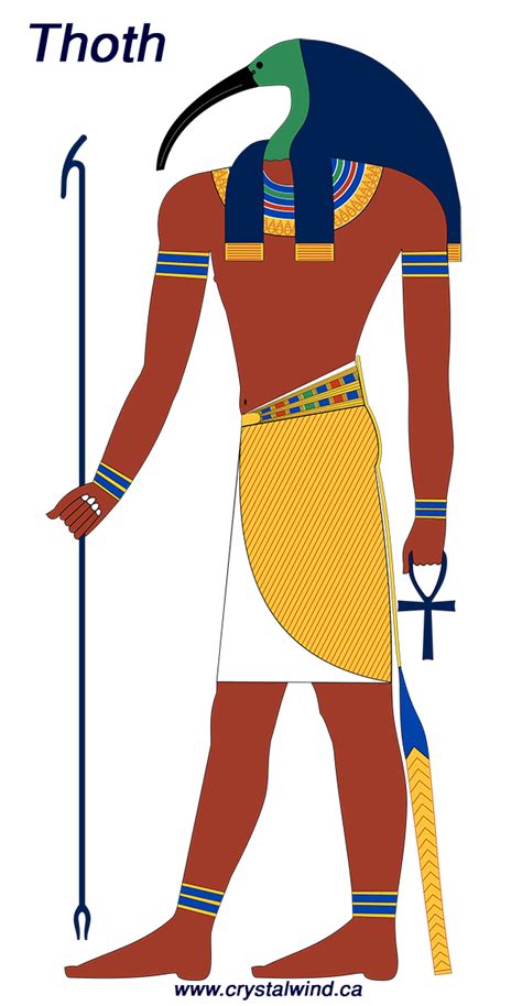 Thoth God Of Wisdom Egyptian Mythology