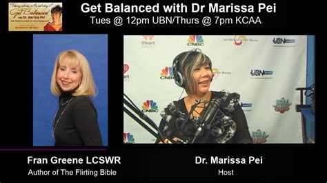 Sexual Healing With Dr Marissa And The Flirting Bible Author Fran