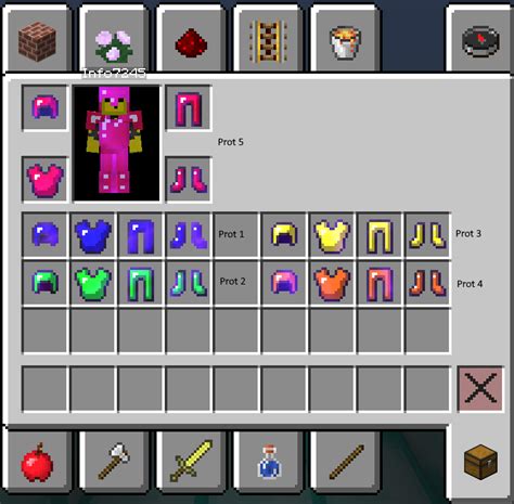I Created A Texture Pack That Changes The Color Of Diamond Armor Based