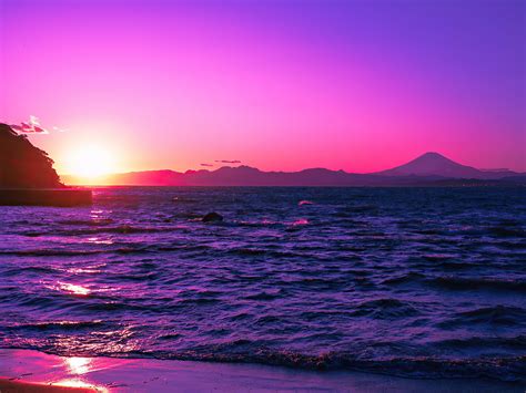 1600x1200 Beautiful Evening Purple Sunset 4k 1600x1200 ...