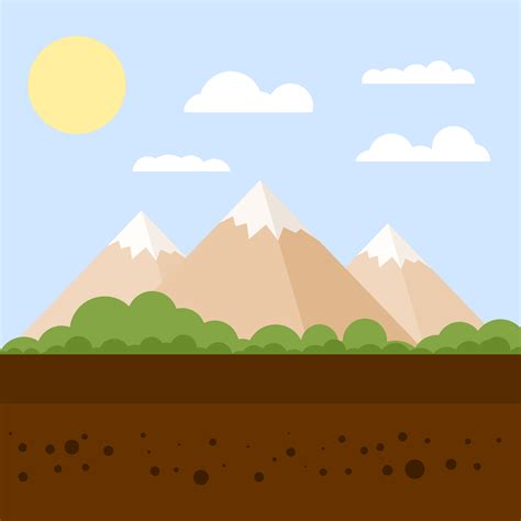 Vector For Free Use Mountain Landscape Vector