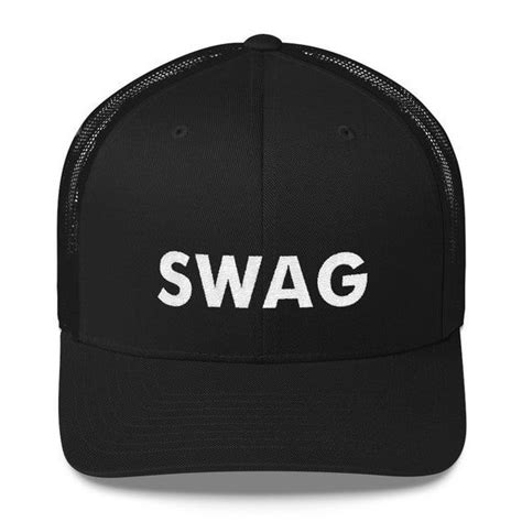 Swag Hat Trucker Cap By Positiveparty Now At Ifttt2oeqdx6