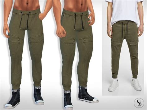 The Sims Resource Soft Front Pocket Men Trousers By Saliwa • Sims 4