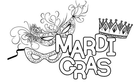 26 Best Ideas For Coloring Mardi Gras Color Pages Printable