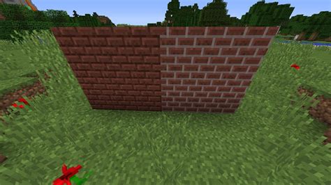 I Tried Fixing The Brick Blocks Texture Minecraft